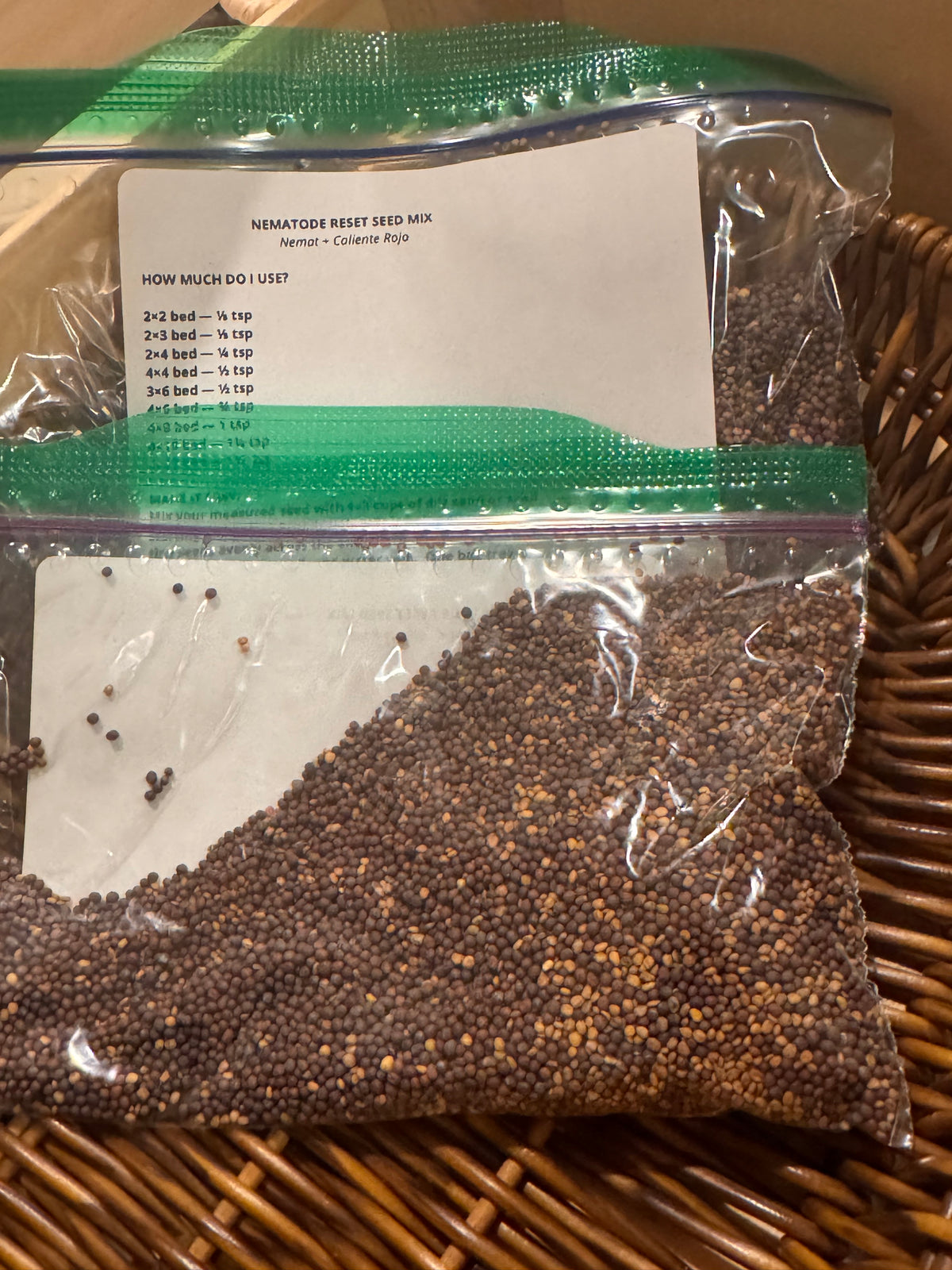 “Nematode Reset” Seed Mix