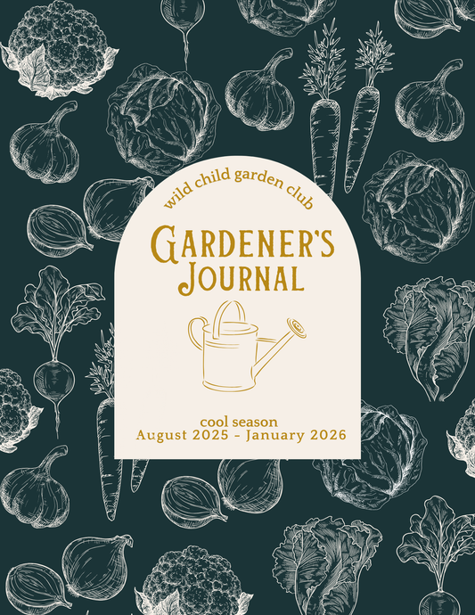 Wild Child Garden Journal