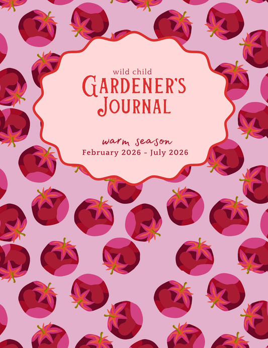 Wild Child Garden Journal