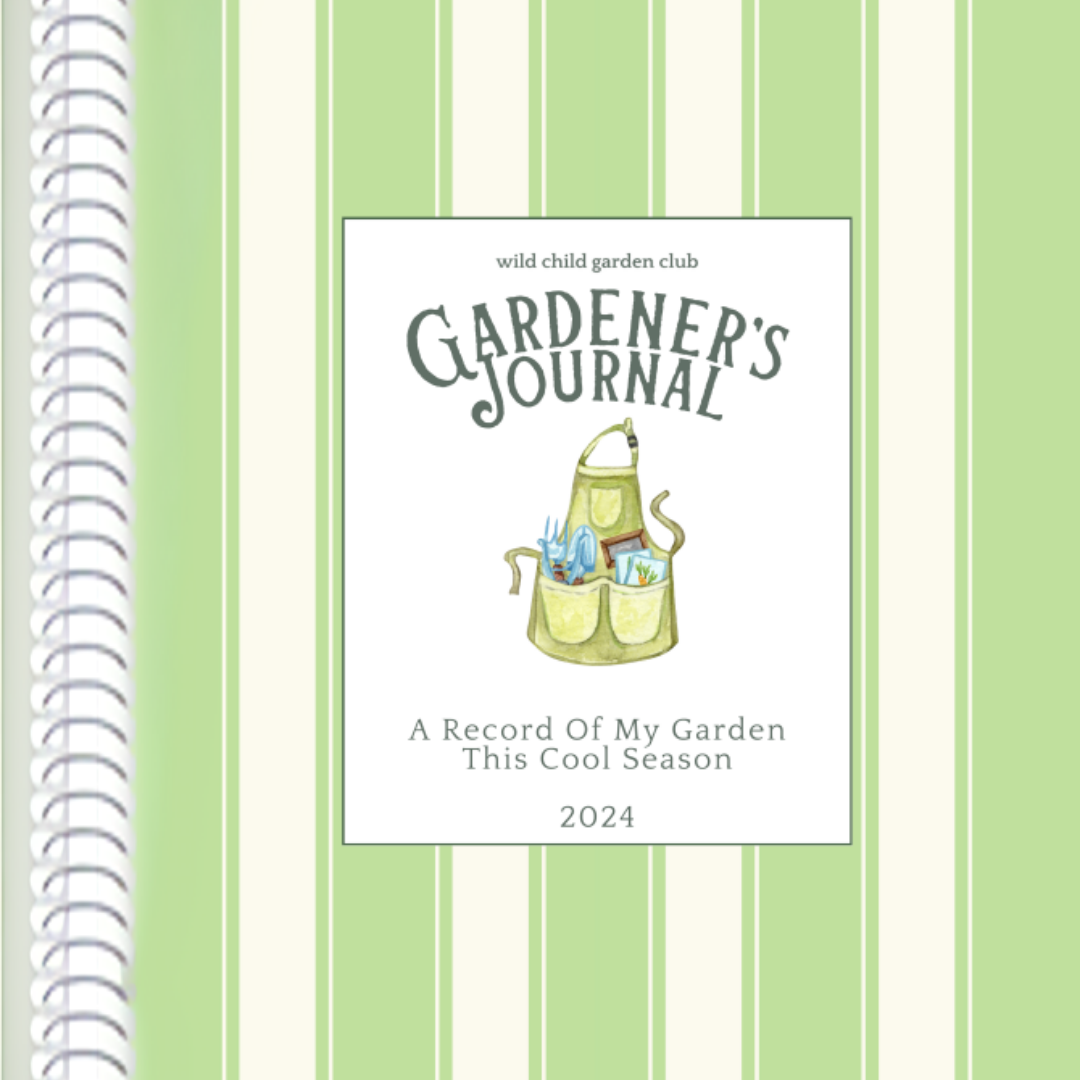 2024 Cool Season Garden Journal