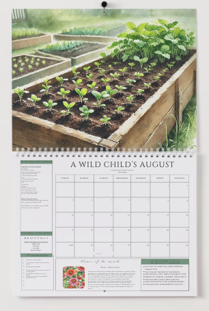 2025 Wild Child Wall Calendar